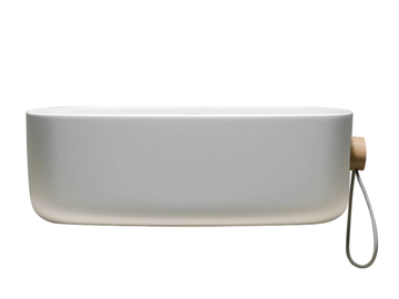 BOUNCE CORD - Wall-mounted single washbasin by EVER Life Design - view 2